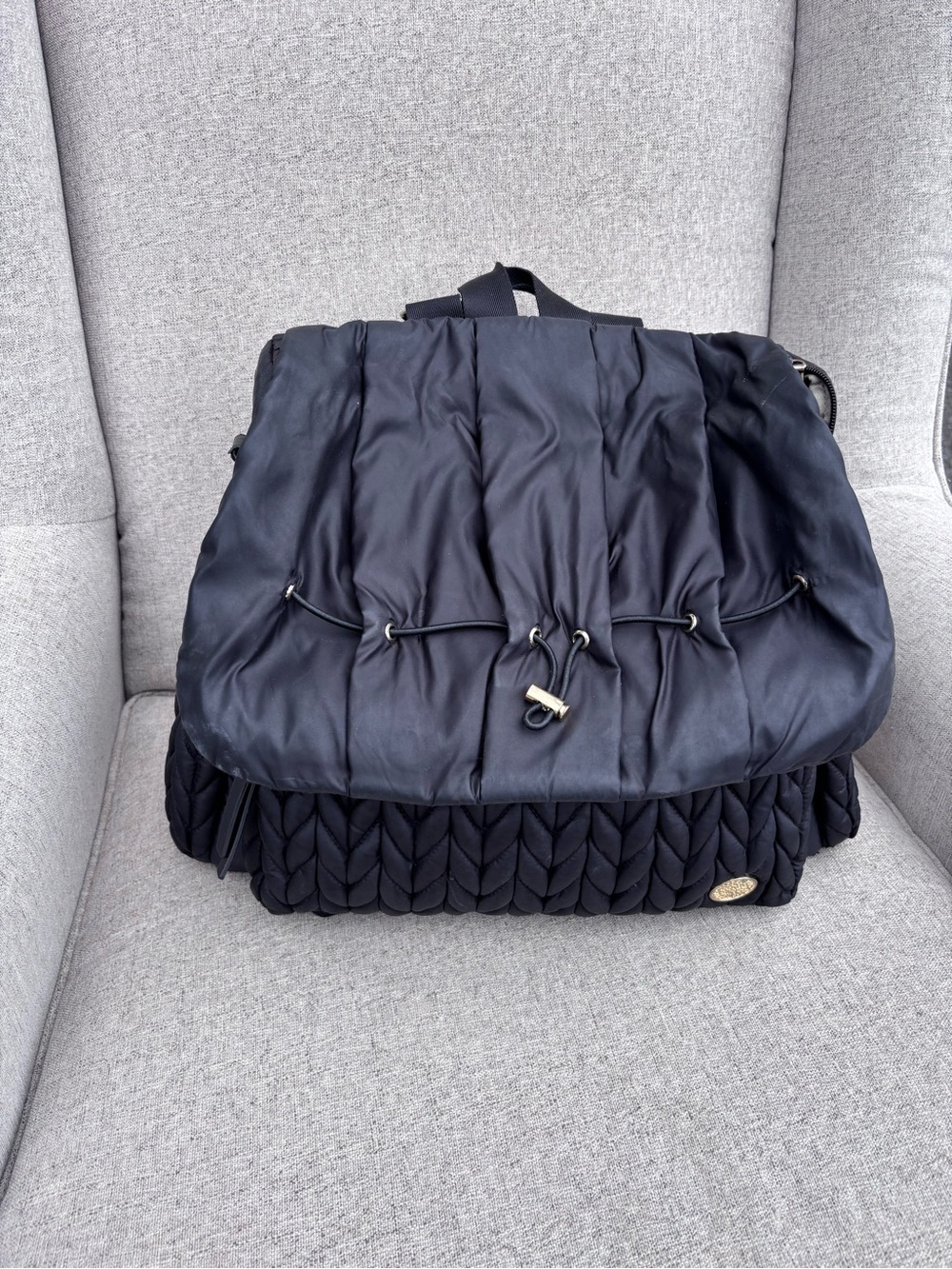 HAPP Quilted Drawstring Women's Shoulder Diaper Bag